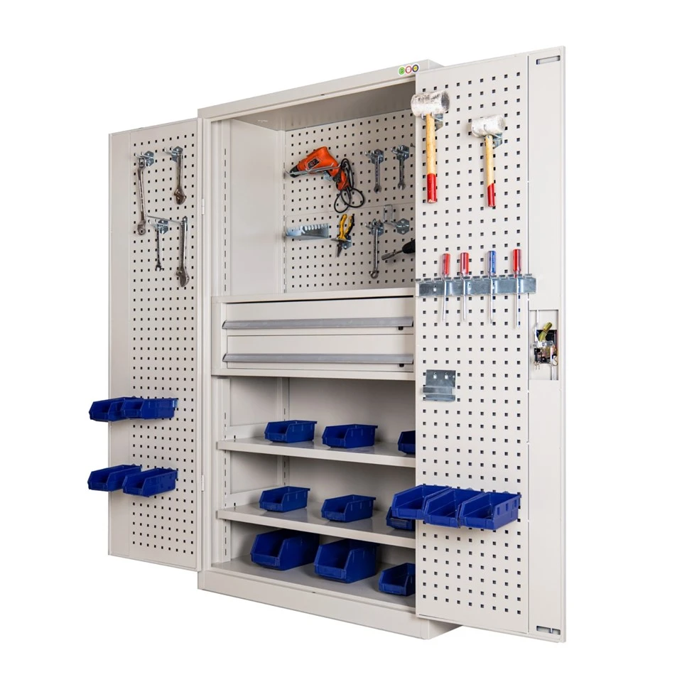 White Metal Tool Cabinet factory